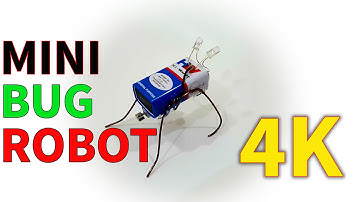 How to make Mini Bug Bot | Ant Robot | Very Easy & Super Simple!