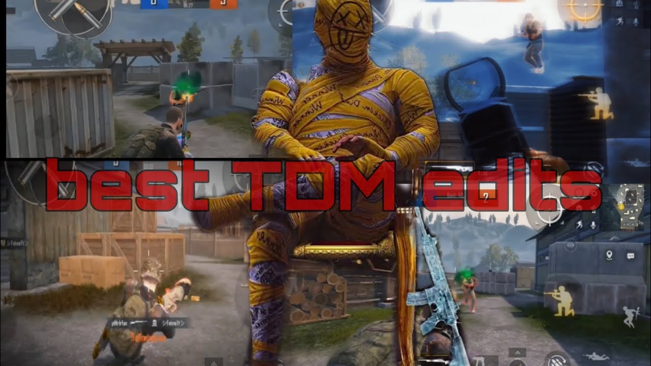 Best TDM Edits (PUBG mobile game play)