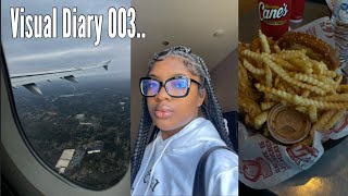VISUAL DIARY 003| getting out of my comfort zone + new location