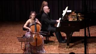 Mendelssohn Sonata In D For Cello Piano, Op. 58, 3Rd 4Th Mov., Meta Weiss Daniel De Borah