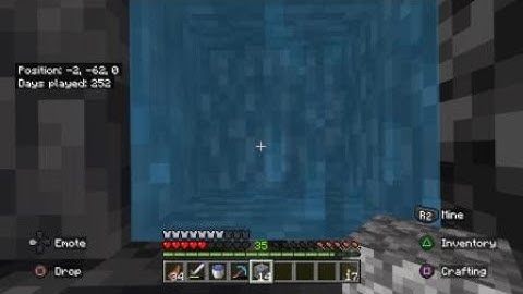 Minecraft Trophy Caves and Cliffs free fall from the top of the world (build limit) to the bottom