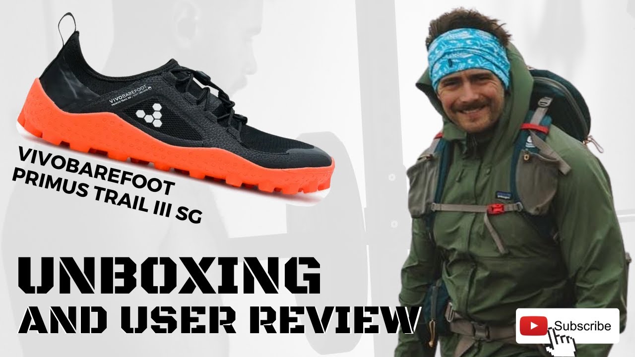 VivoBarefoot Primus Trail III SG | First Run Review (watch this