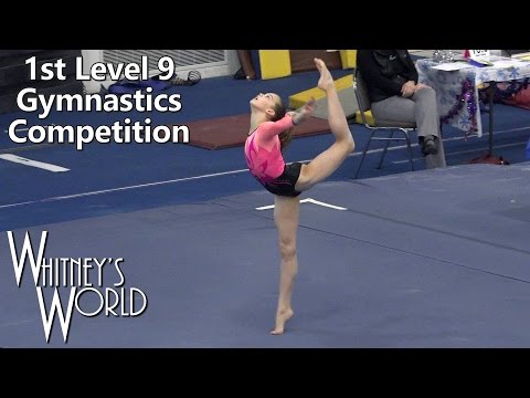 First Level 9 Gymnastics Meet | Whitney Bjerken