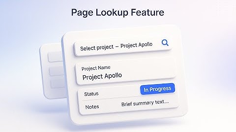 How to Enable the Page Lookup Feature in Your Notion Form Using NoteForms – Update Records Easily?