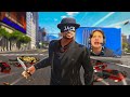 VIREI O JACK ESTRIPADOR E DESTRUI A CIDADE DOS STREAMERS USANDO MODMENU - GTA RP