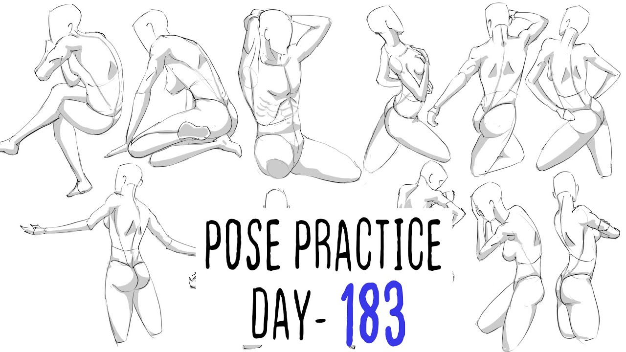 Daily Pose Practice Part 183 - YouTube