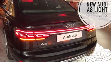 NEW Audi A8 OLED Lights (amazing effects) !