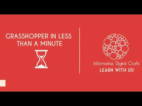 Week 3:Display Colors (Grasshopper in less than a minute)