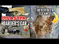 NASTY Hoarder Car Detail | REPO Auto Detailing Restoration