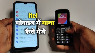 itel mobile me gana kaise bheje || itel mobile me bluetooth se song kaise dale