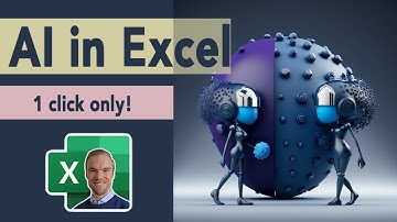 Excel - Use the built in AI (While we wait for Chat GPT)
