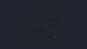 How to create animated border button on hover | html CSS