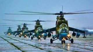 شاهد قوة سلاح المروحيات الهجومية لدي الجيش السوداني the most powerful helicopter gunships