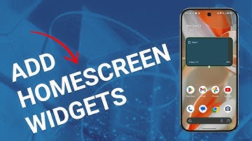 How To Add / Remove Home Screen Widgets On Google Pixel 9