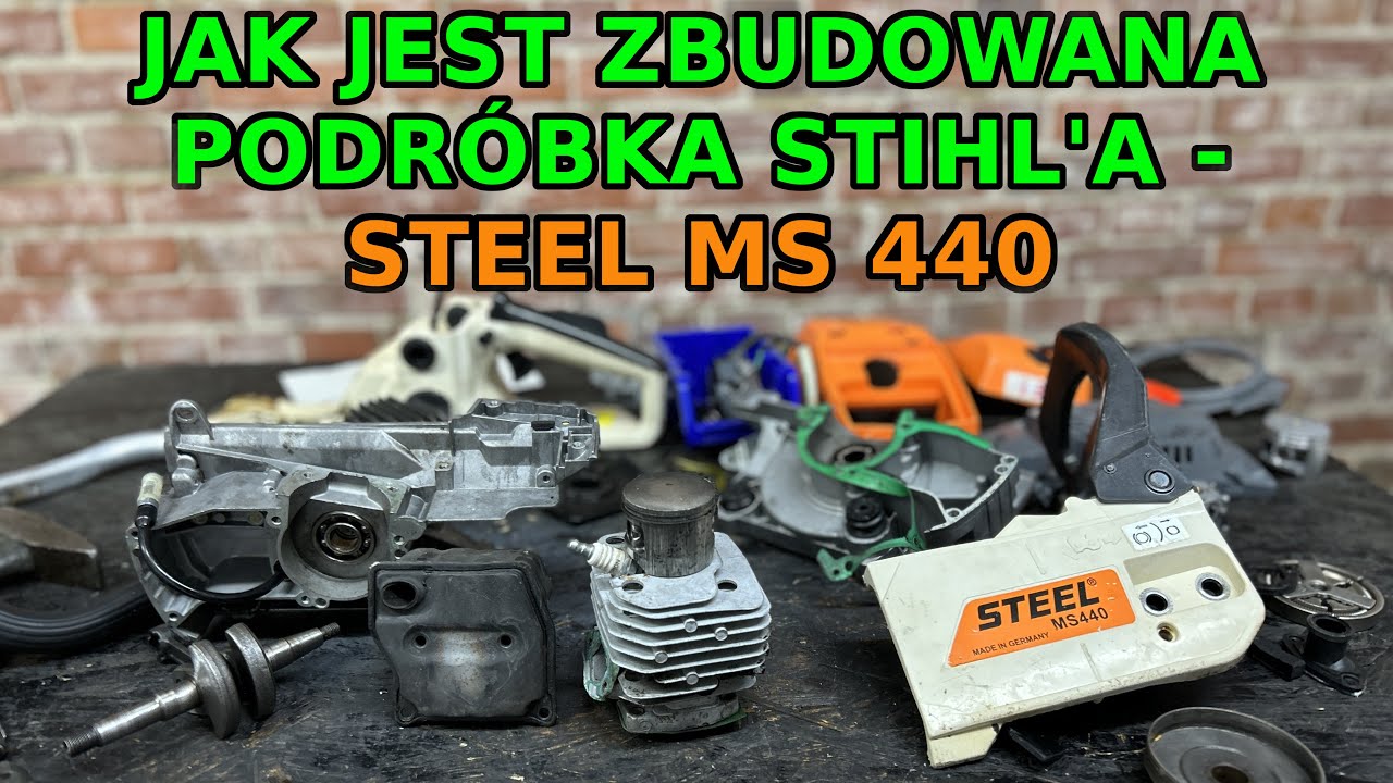 Rozbieram podróbkę Stihl'a (chińczyk 52cm3) w celu naprawy - kolejne usterki to uniemożliwiają :(