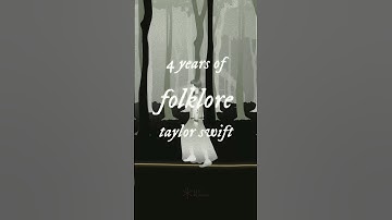 folklore 4th anniversary 🌲 #taylorswift #swifties #animation #folklore #cardigan #graphicdesign