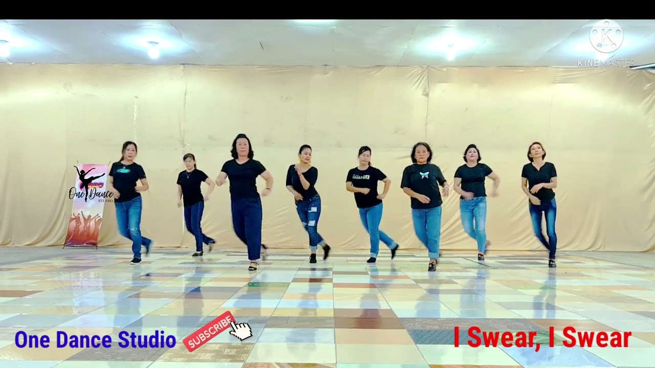 I Swear, I Swear - Line Dance - 💃[Regency Dance] - (Demo)