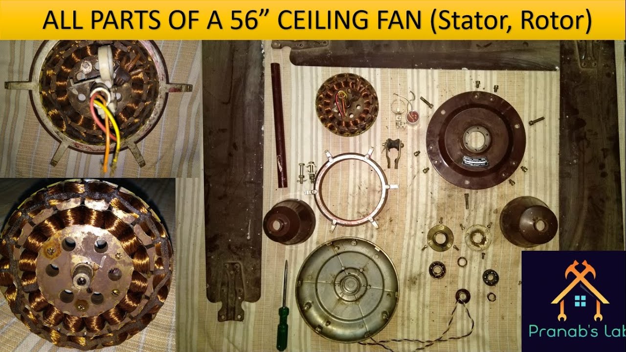 Ceiling Fan Parts Name List All