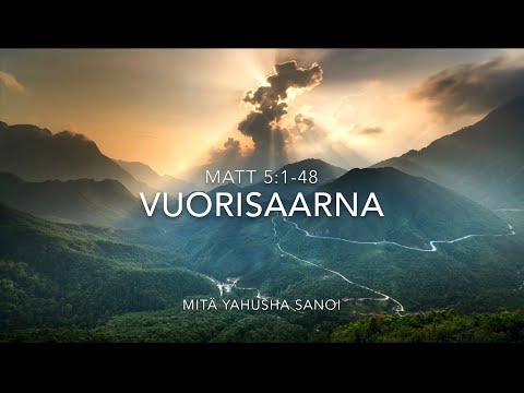 Video: Missä on Vuorisaarna Raamatussa?