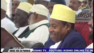 FUMAU ALIVOMKOSHA MAKAMU WA RAISI ZANZIBAR ,KAWANYANYUA MASHEIKH KWA MASHAIR MATAMU ASOMBA NA MANOTI