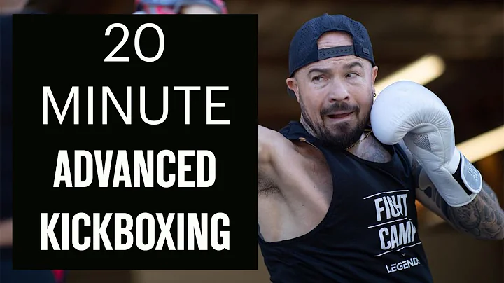 20 MIN ADVANCED KICKBOXING BAG WORKOUT | AT HOME FOLLOW ALONG