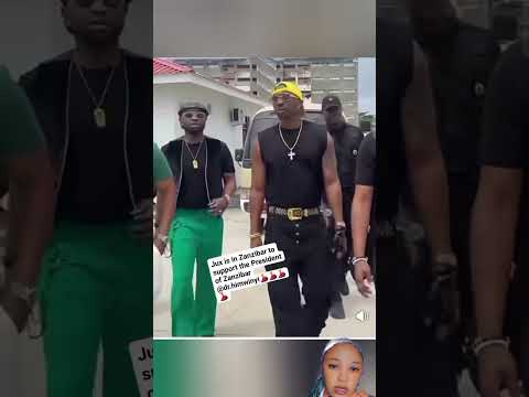 Jux Is In Zanzibar To Support The President Of Zanzibar Dr Himwinyi Jp2025 Jux Zanzibar