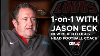 FULL INTERVIEW: New Mexico Head Football Coach Jason Eck (1-on-1)