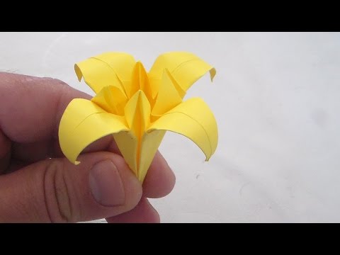 Vidéo: Comment Faire Des Lys En Papier