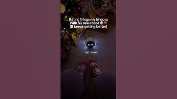 This little robot is so goofy 😭💕 #robot #couple #longdistance