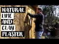 Experimenting with Natural lime plasters // Part II // Test results & first wall