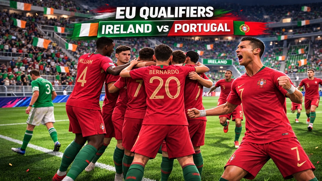 CR7 Goes Crazy! 4 Goals vs Ireland | FIFA 19 EU Qualifiers