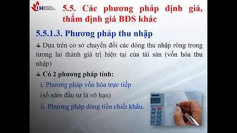 Phương pháp thặng dư trong thẩm định giá là gì