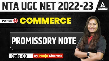 Promissory Note | UGC NET Commerce Paper 2 | UGC NET 2023