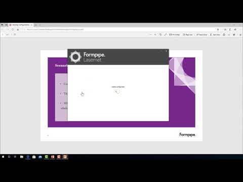 Importing Configurations to Lasernet Developer