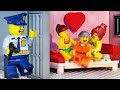 If My Wife Runs a Prison | LEGO City Prison Break | Escape From The Secret Love Room