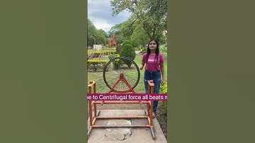 Centrifugal Force | Circular Motion | Physics Experiment | #shorts #centrifugal #force #physics #art
