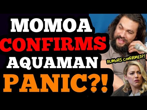 Jason Momoa CONFIRMS Aquaman PANIC?! The rumors ARE TRUE?! He WON’T mention Amber Heard lol