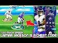 Lamar Jackson is a Madden CHEAT CODE! Too Much Speed! Madden 21