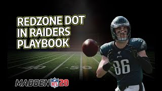 In this video, banks iq goes over a nice redzone dot from oakland
raiders playbook madden 20!