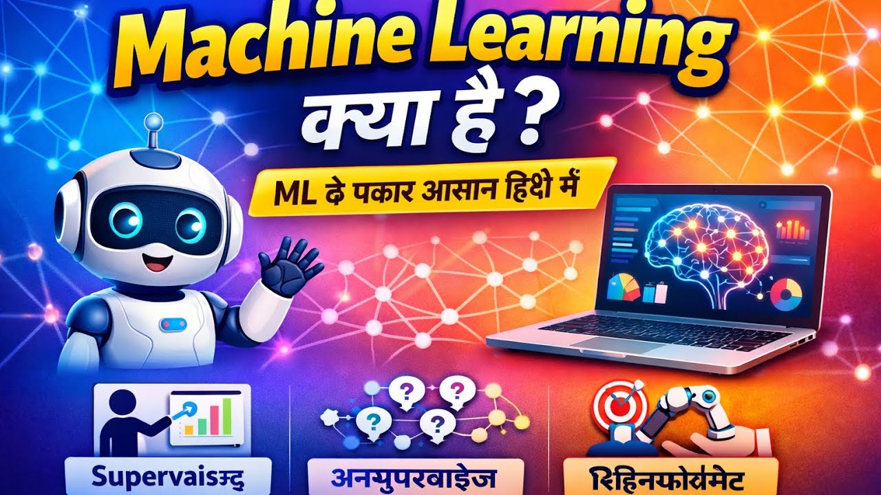 Machine Learning Beginners Guide | ML Types हिंदी में