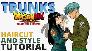 Trunks Dragon Ball Super Hero Inspired Hair Tutorial: Haircut and Hairstyle || Hair Style