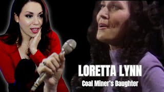 METAL GIRL REACTS TO LORETTA LYNN “Coal Miners Daughter” Live Ed Sullivan Show! #reaction