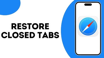How to Restore Recently Closed Tabs in Safari ?