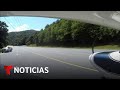 Aterriza de emergencia en autopista de Carolina del Norte | Noticias Telemundo