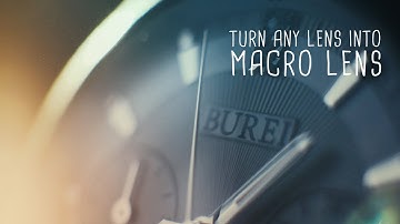 Turn ANY LENS into MACRO LENS (Macro Videography)