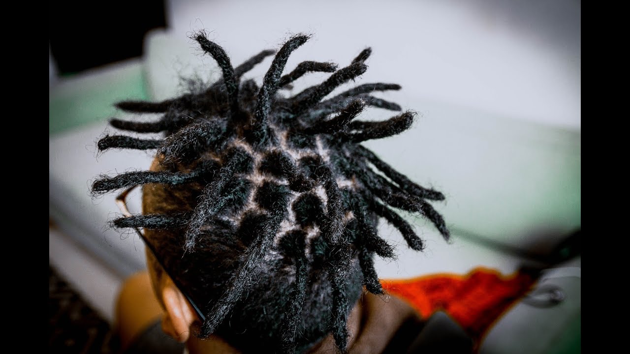Instant Dreadlocks Straight Hair Retouch Youtube