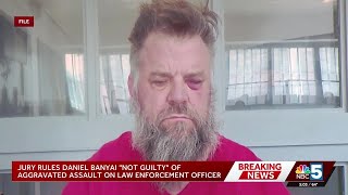 Jury rules Daniel Banyai not guilty of assault on law enforcement officer