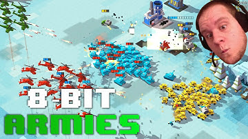 8 Bit Armies! 3v3 With Speedy, Dong & Hova vs Randoms! (SCUMBAG RUSH STRATEGY!)