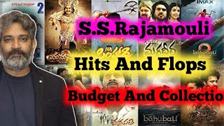 S.S.Rajamouli Hits And Flops All movies list with Budget and box office collection in telugu