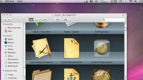 Mac OSX Icons